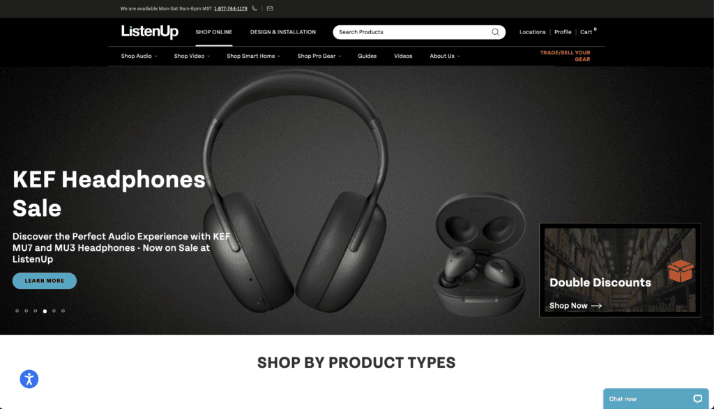 Driving Sales with a Homepage Update: E-Commerce Evolution for ListenUp featured image