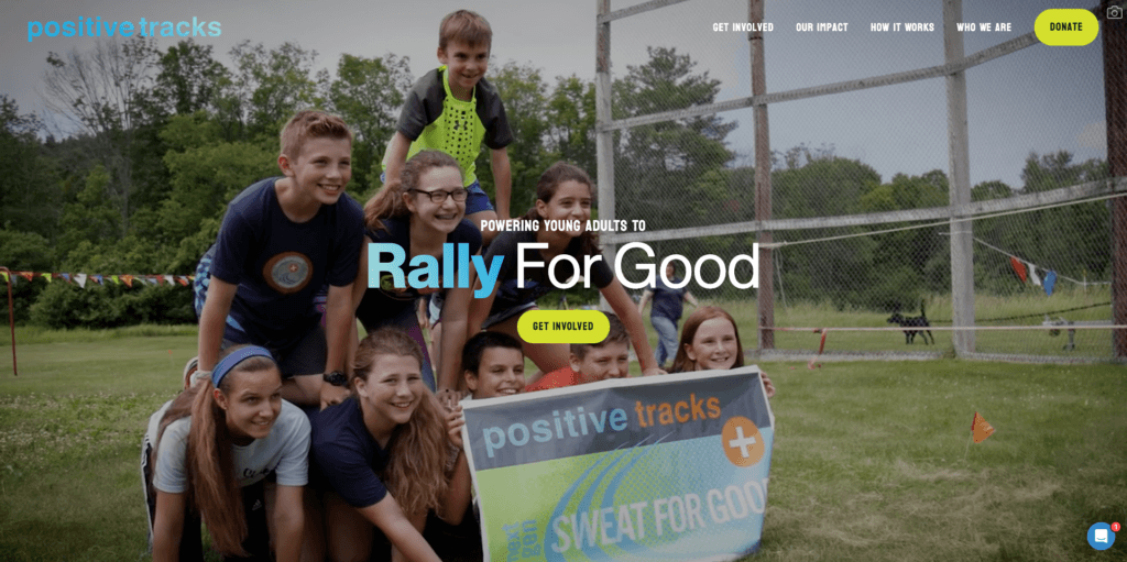 positive tracks homepage